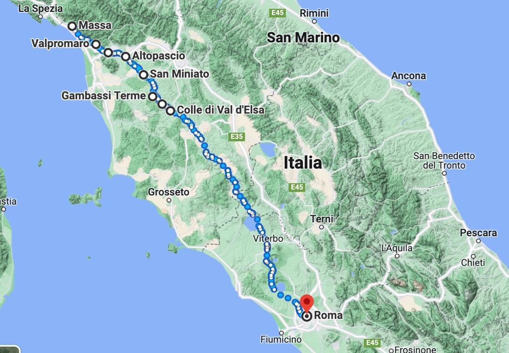 Partenza emozionante e itinerario da&nbsp;sogno!